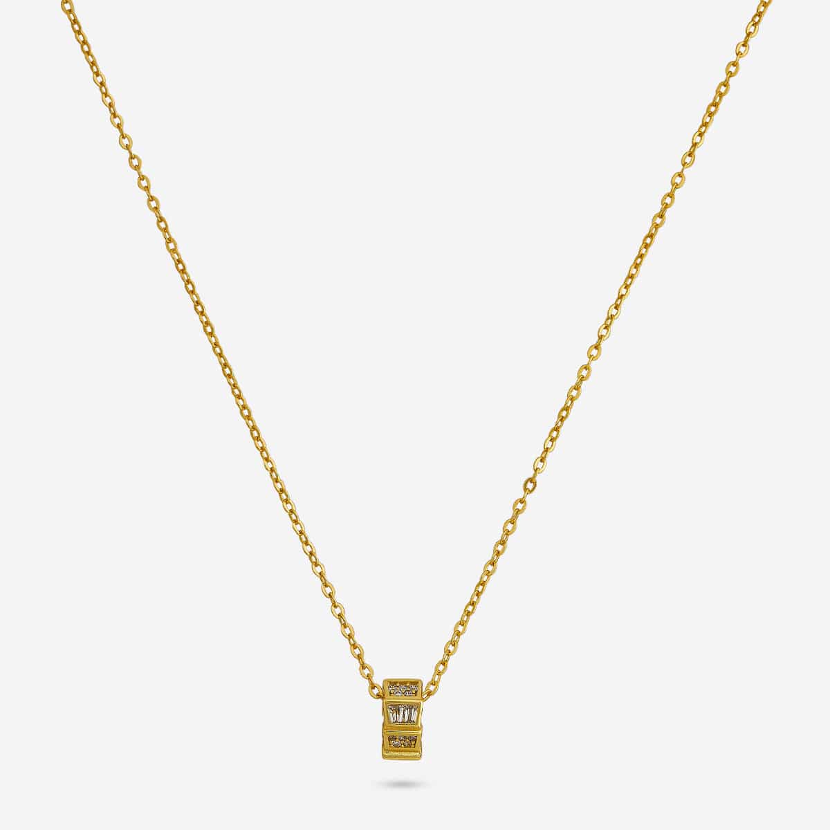 92.5 Silver Pendant With Chain 194214