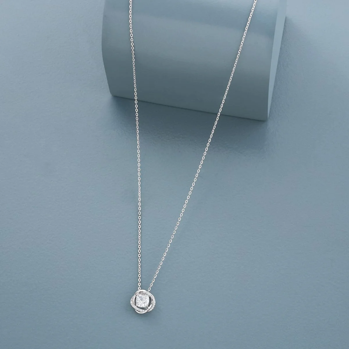 92.5 Silver Pendant With Chain 194226 - Image 2