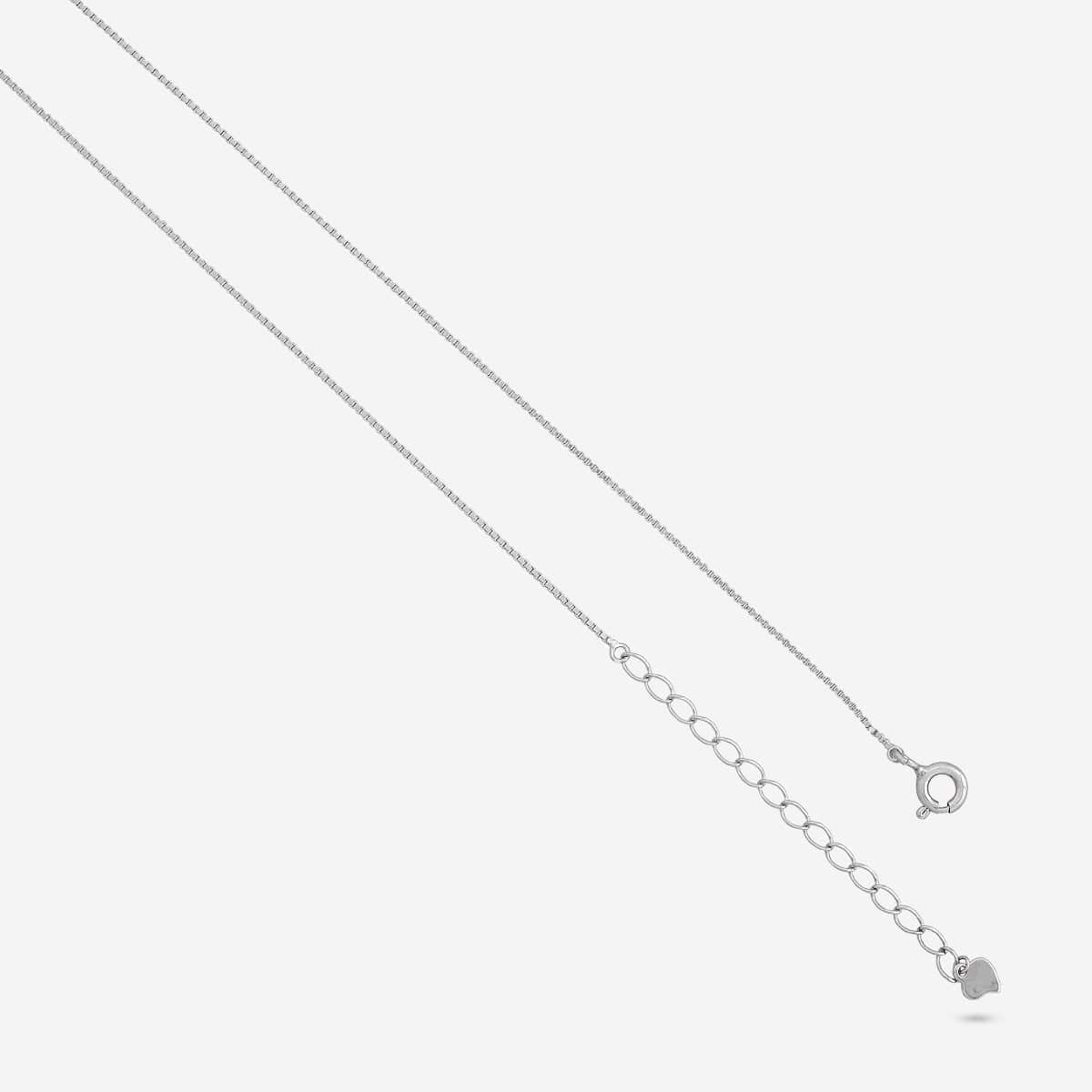 92.5 Silver Pendant With Chain 194350 - Image 5