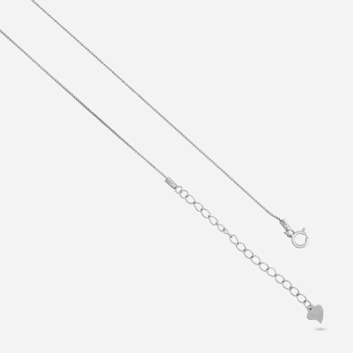 92.5 Silver Pendant With Chain 194512 - Image 5
