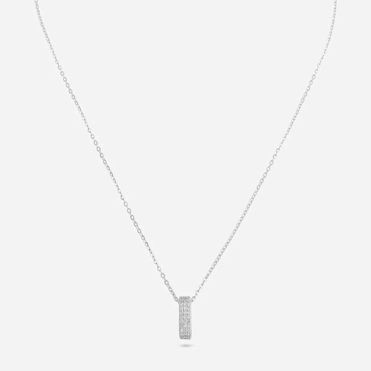 92.5 Silver Pendant with Chain 194902 - Image 7