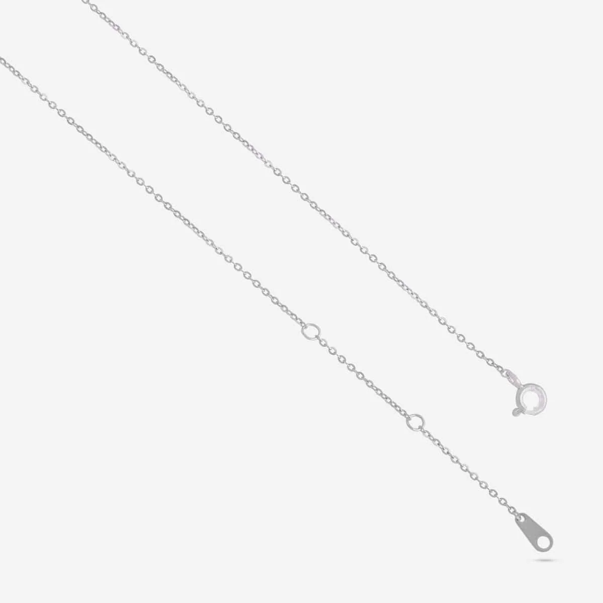 92.5 Silver Pendant with Chain 194902 - Image 8