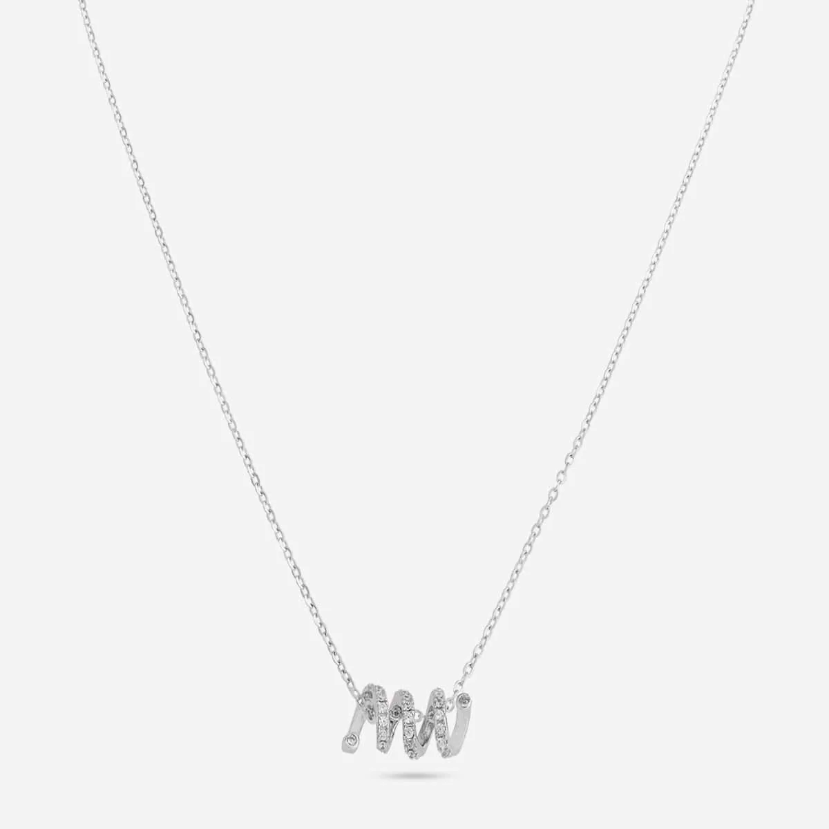 92.5 Silver Pendant with Chain 194911 - Image 7