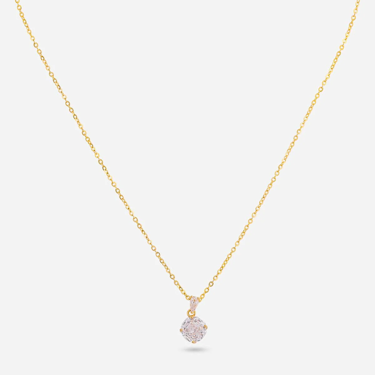 92.5 Silver Pendant with Chain 194924