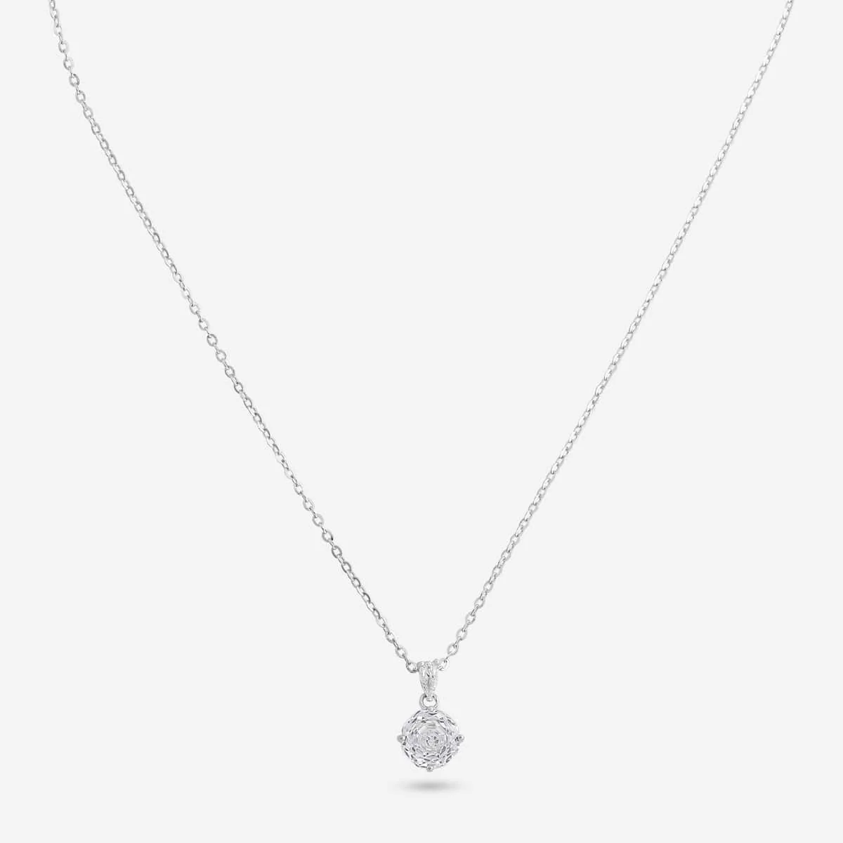 92.5 Silver Pendant with Chain 194924 - Image 6