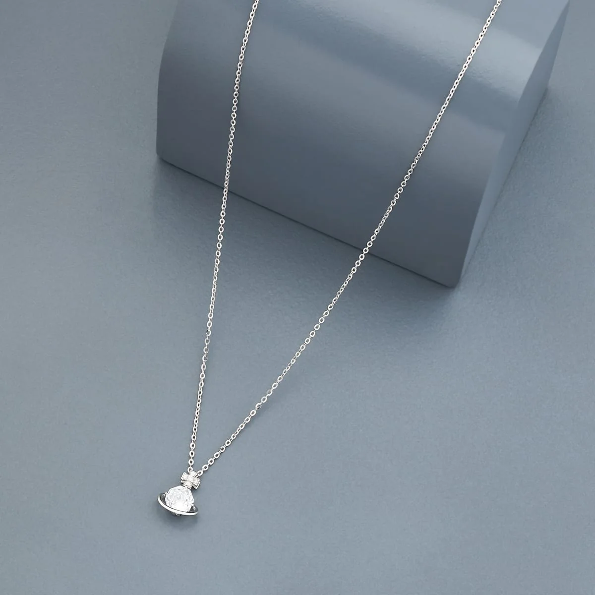 92.5 Silver Pendant with Chain 194931 - Image 7