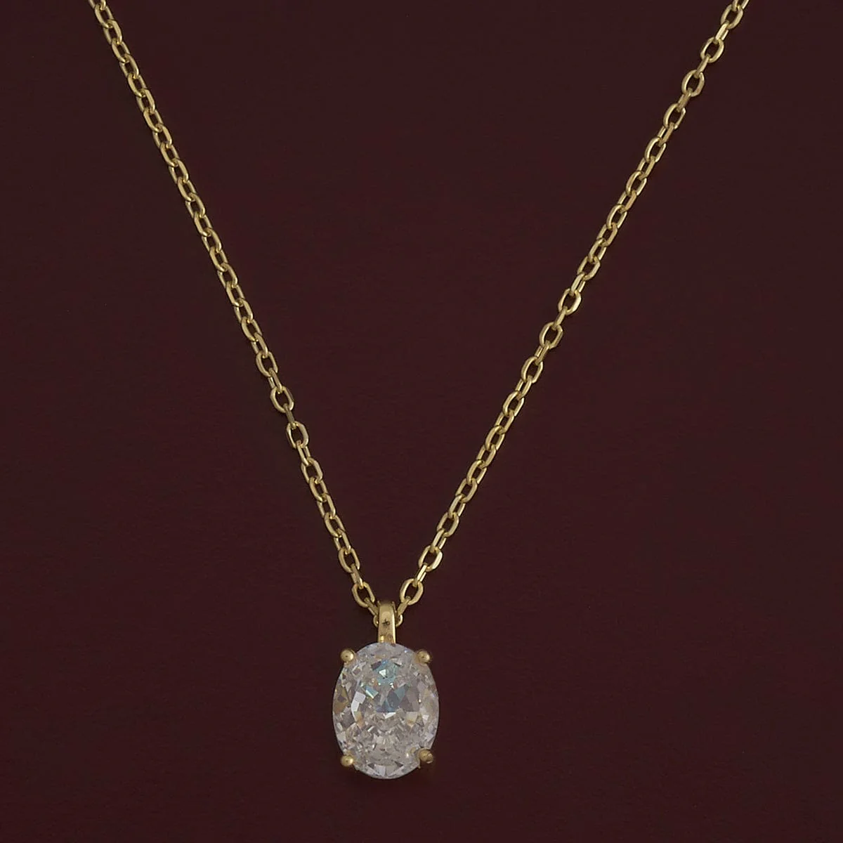 92.5 Silver Pendant with Chain and Earring Set 180988 - Image 5