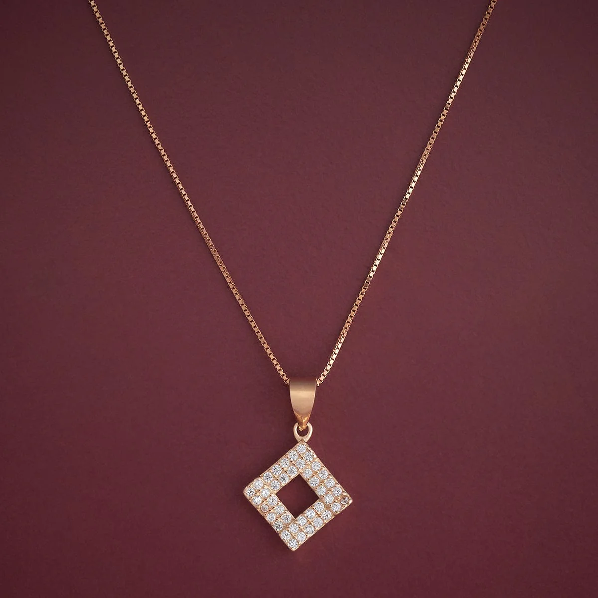 92.5 Silver Pendant with Chain and Earring Set 182933 - Image 8