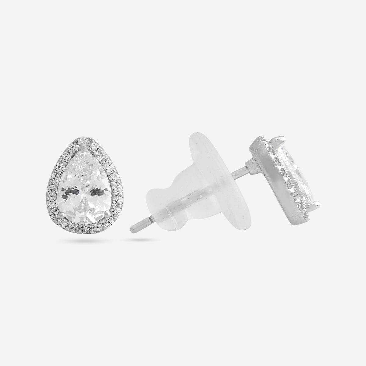 92.5 Silver Pendant with Chain and Earring Set 188213 - Image 5