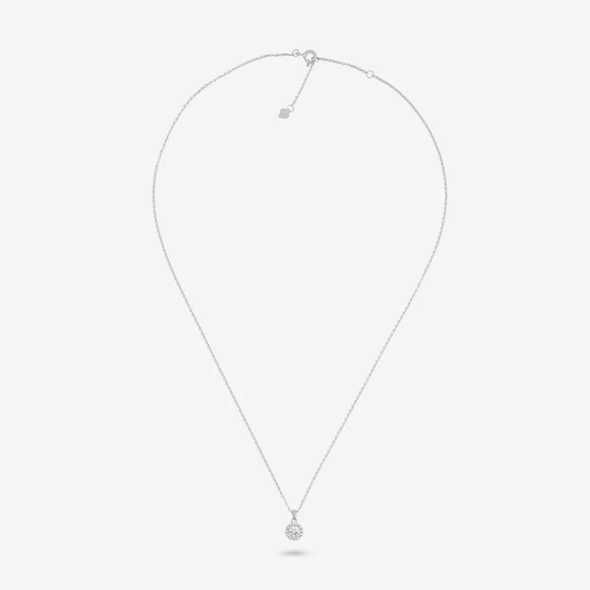 92.5 Silver Pendant With Chain and Earring Set 188231 - Image 8