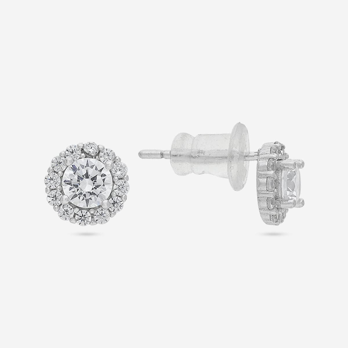 92.5 Silver Pendant With Chain and Earring Set 188231 - Image 9