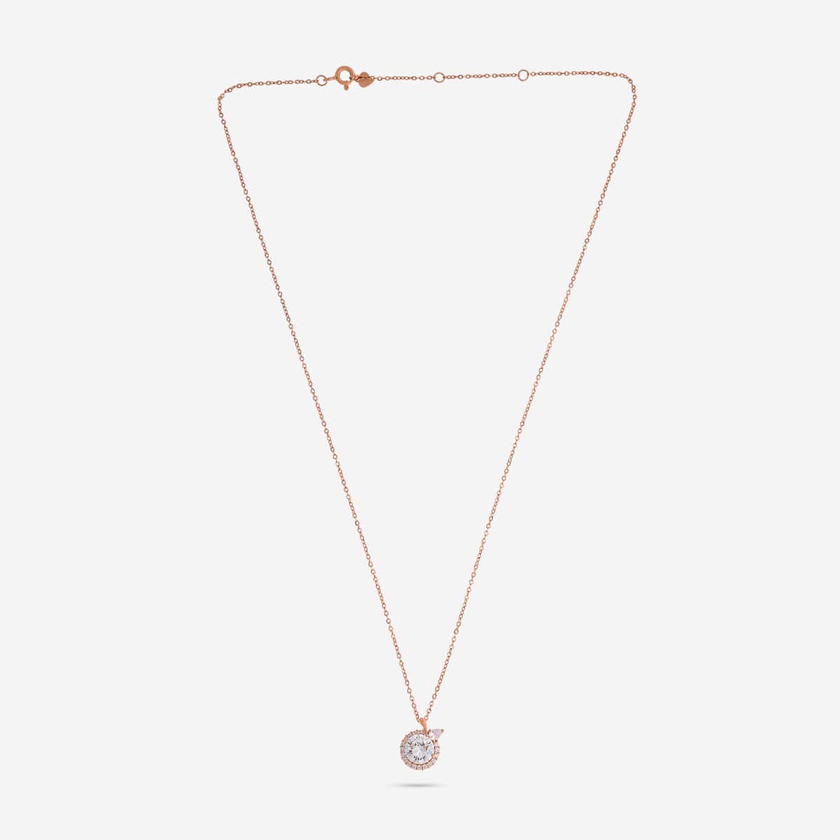 92.5 Silver Pendant with Chain and Earring Set 188236 - Image 4