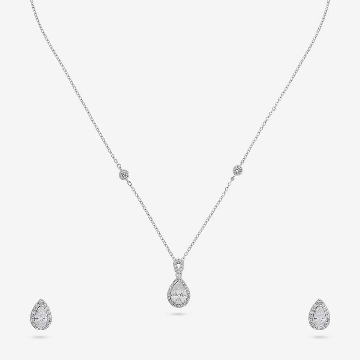 92.5 Silver Necklace 194625 - Image 7