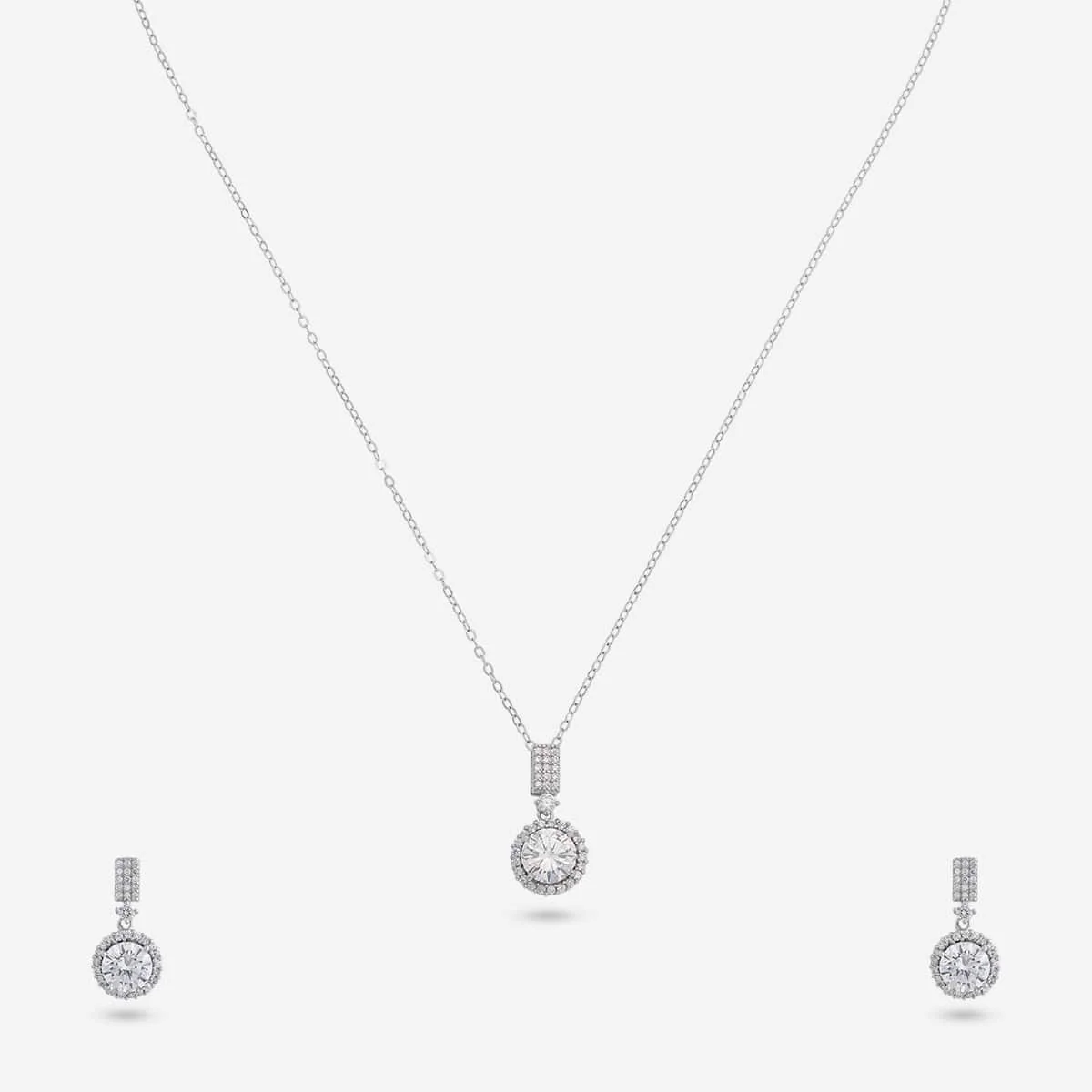 92.5 Silver Necklace 194799 - Image 7