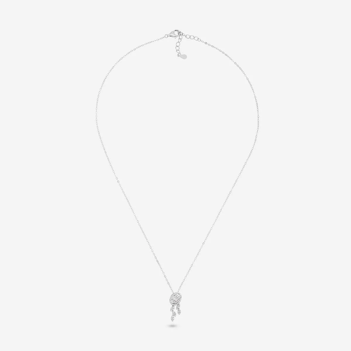 92.5 Silver Necklace 194803 - Image 9