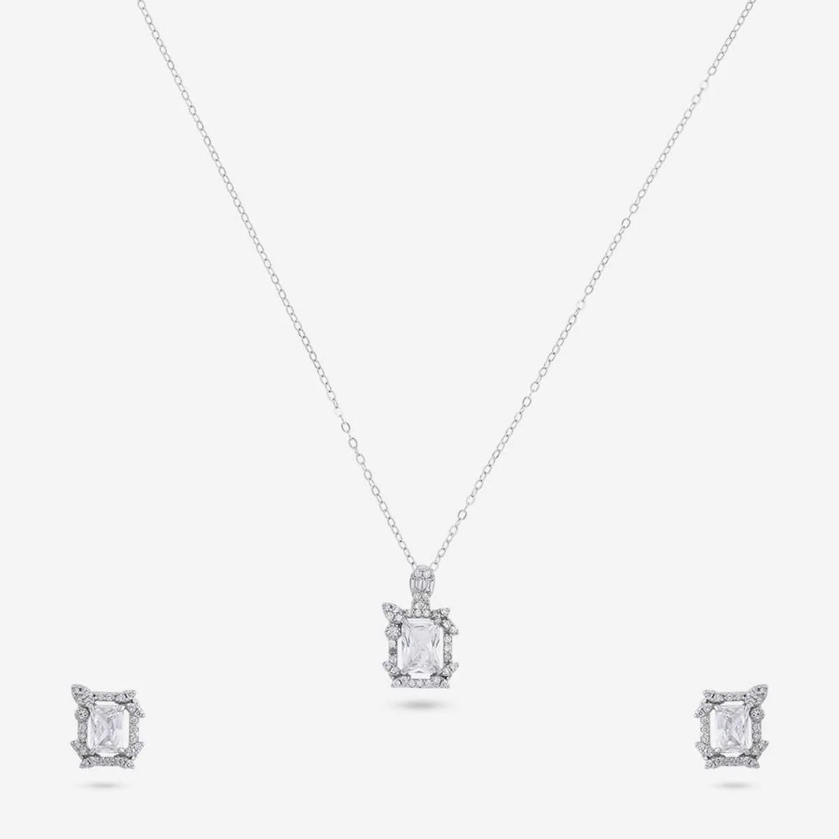 92.5 Silver Necklace 194809 - Image 6