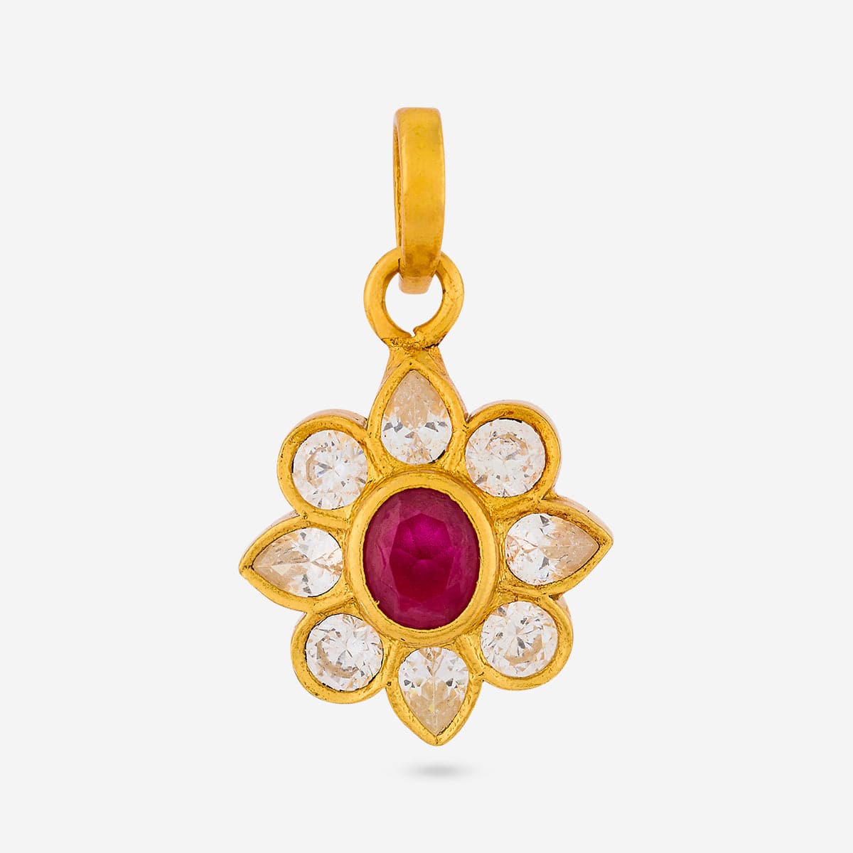92.5 Silver Temple Pendant Earring 193847 - Image 3