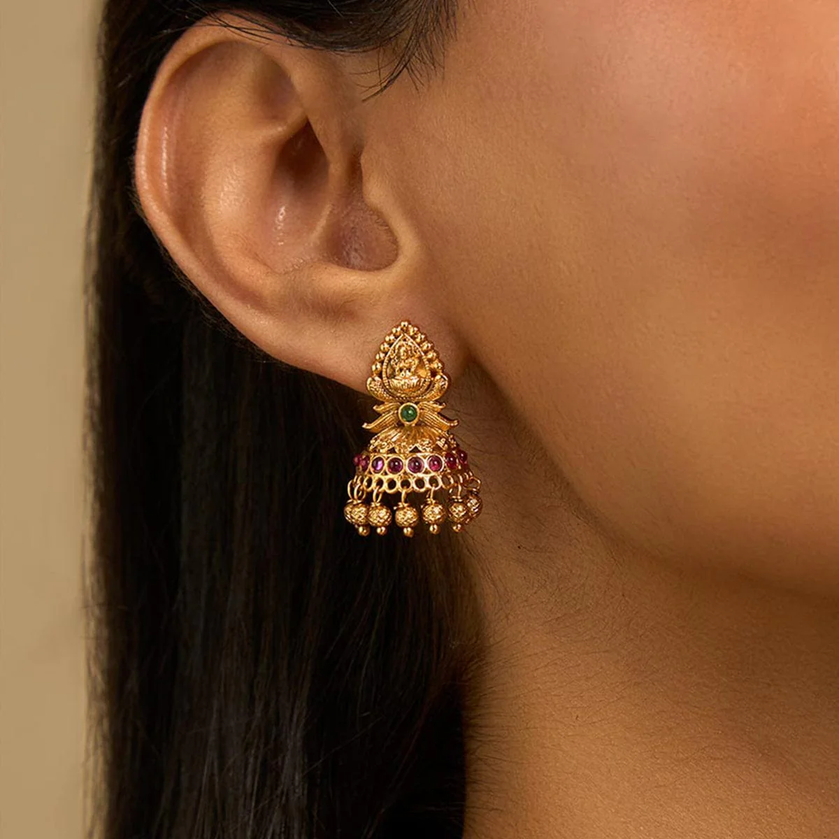 Antique Earring 153312 - Image 2
