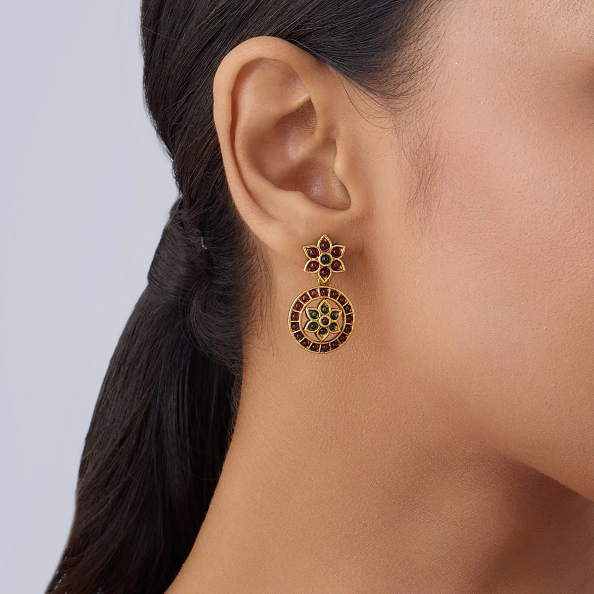 Antique Earring 160034 - Image 2