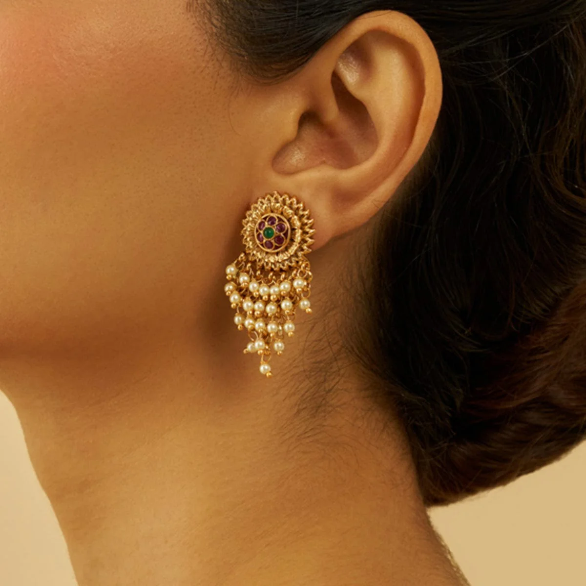 Antique Earring 176236 - Image 2