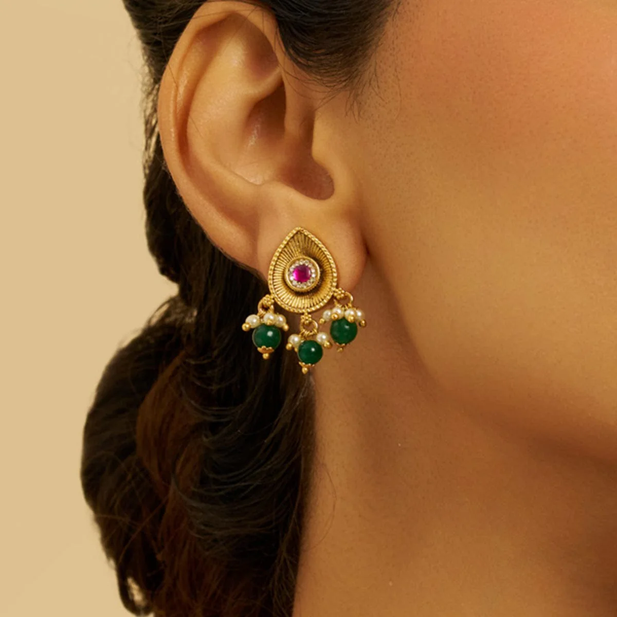 Antique Earring 176924 - Image 2