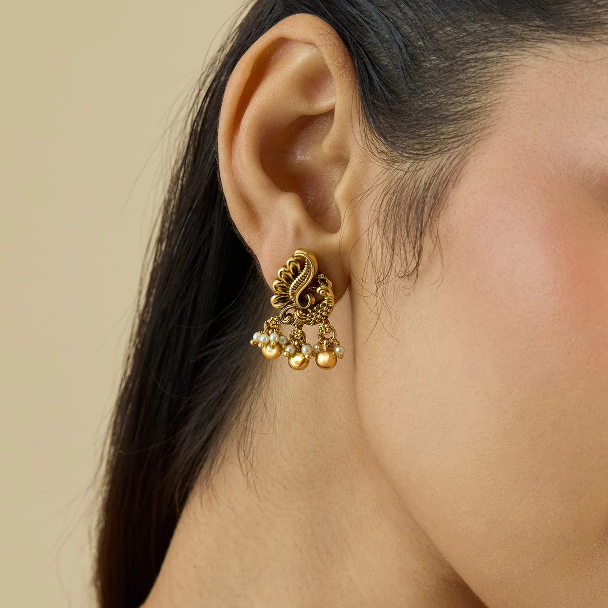 Antique Earring 181058 - Image 2