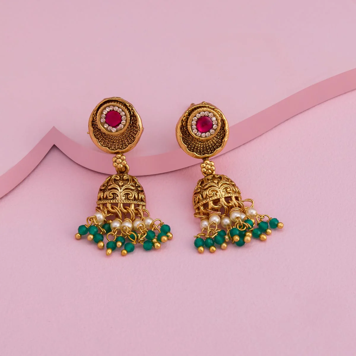 Antique Earring 181063 - Image 5