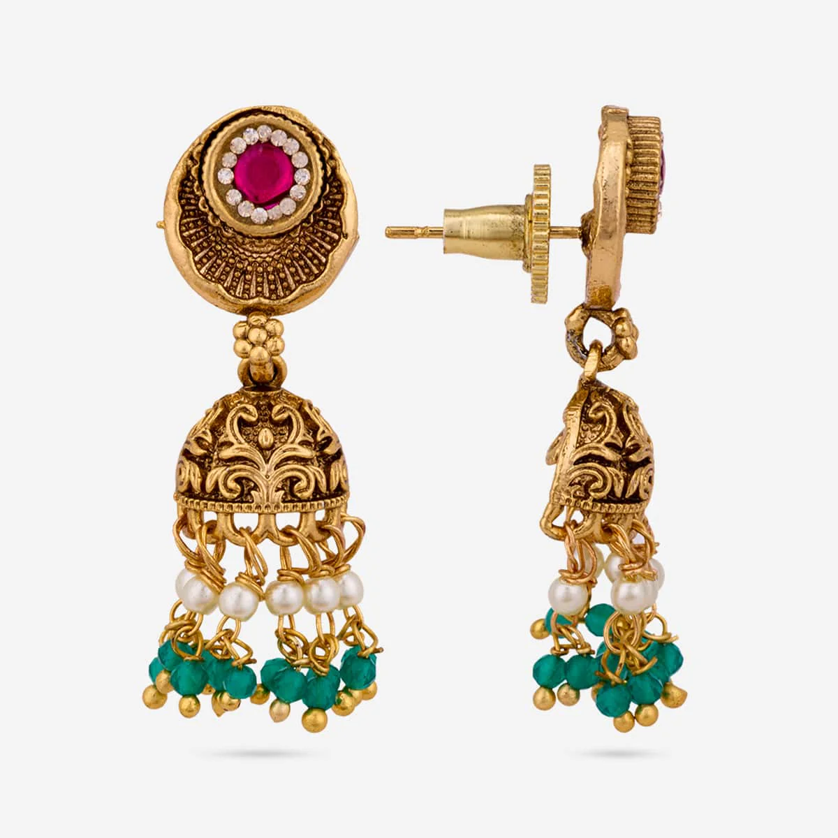 Antique Earring 181063 - Image 7