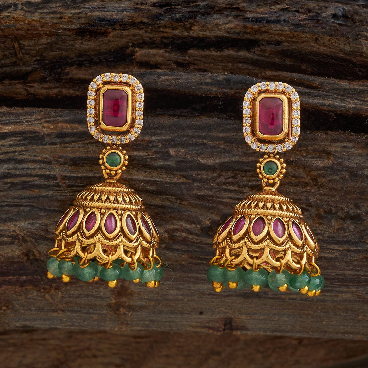 Antique Earring 181636 - Image 4