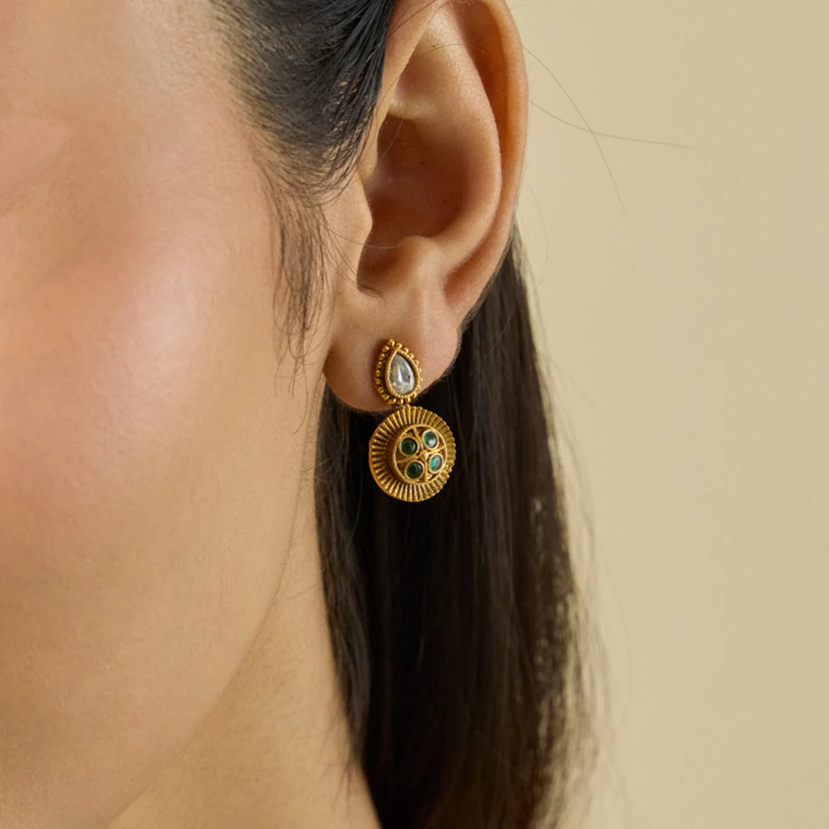 Antique Earring 183375 - Image 2