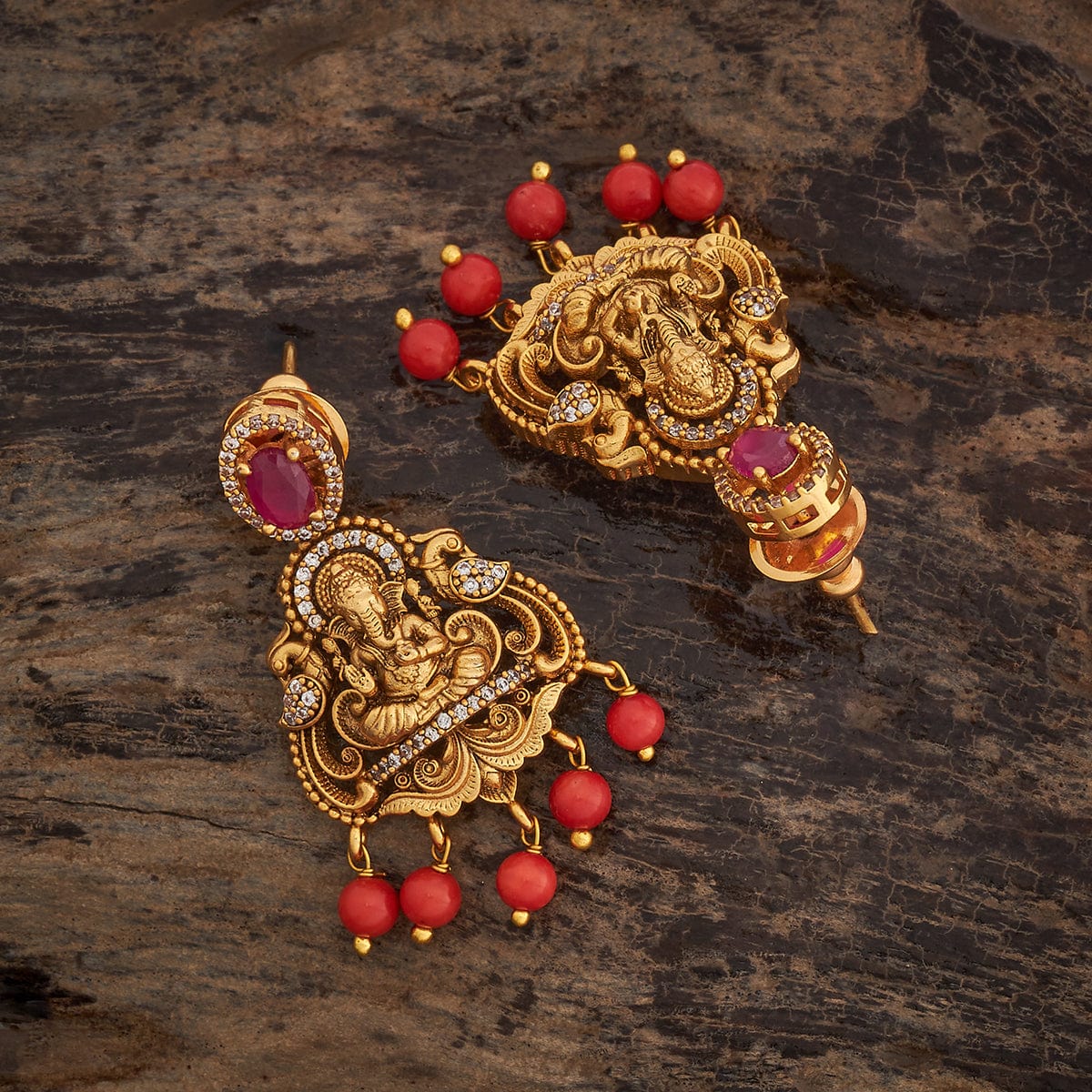 Antique Earring 184556 - Image 8