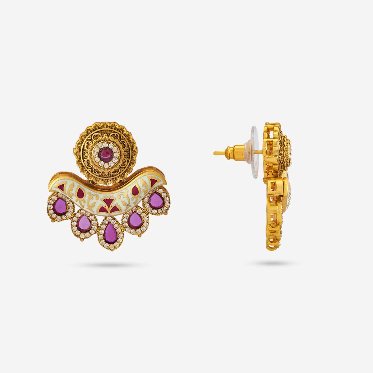 Antique Earring 184949 - Image 4