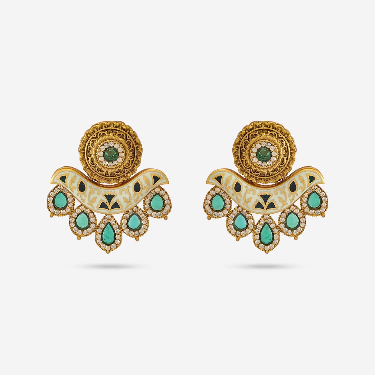 Antique Earring 184949 - Image 5