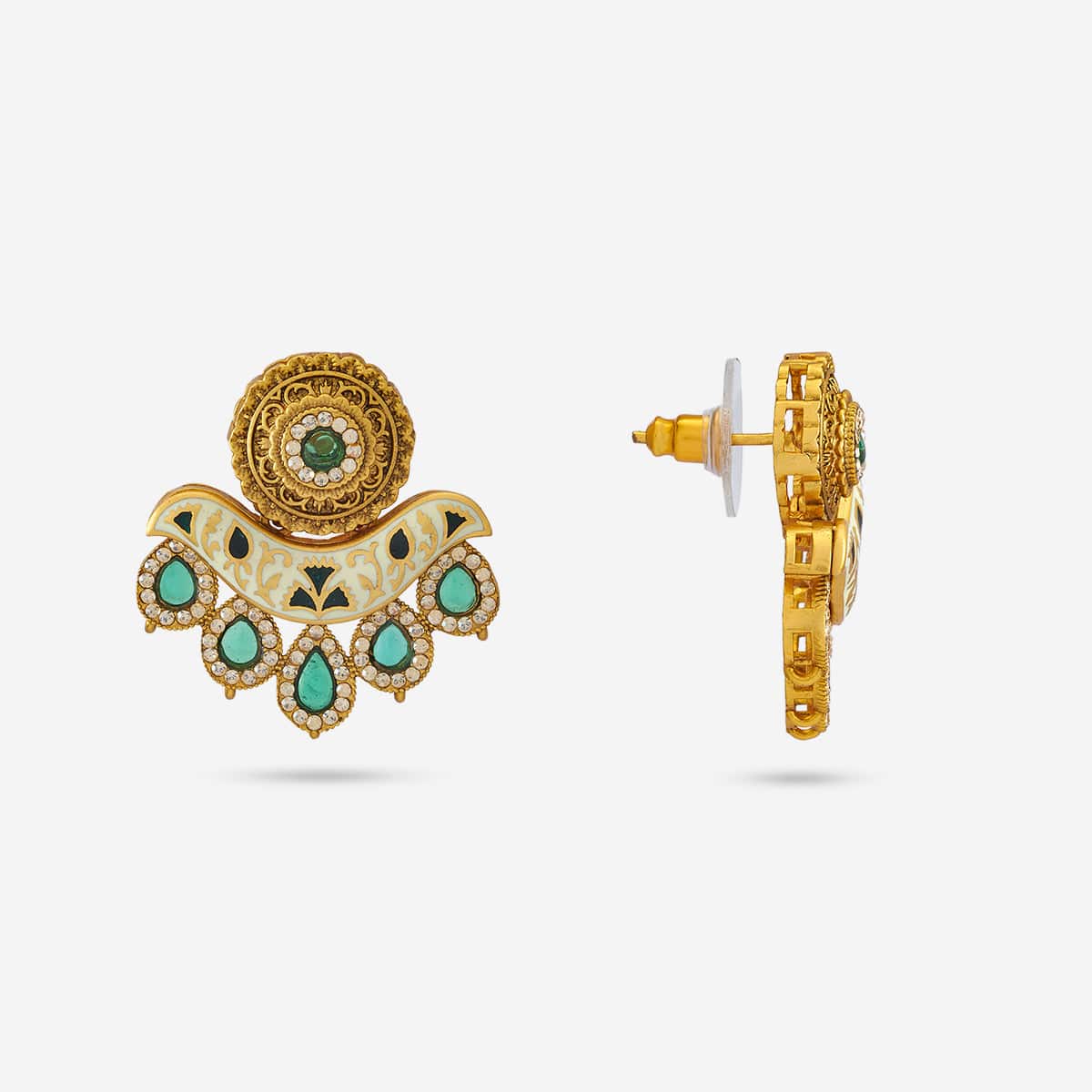 Antique Earring 184949 - Image 7