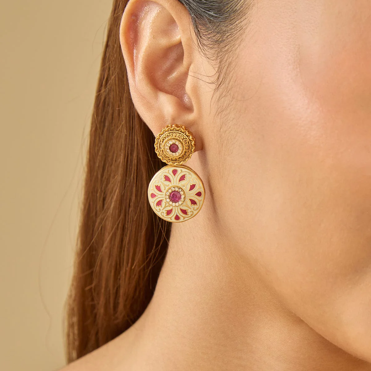 Antique Earring 184950 - Image 3