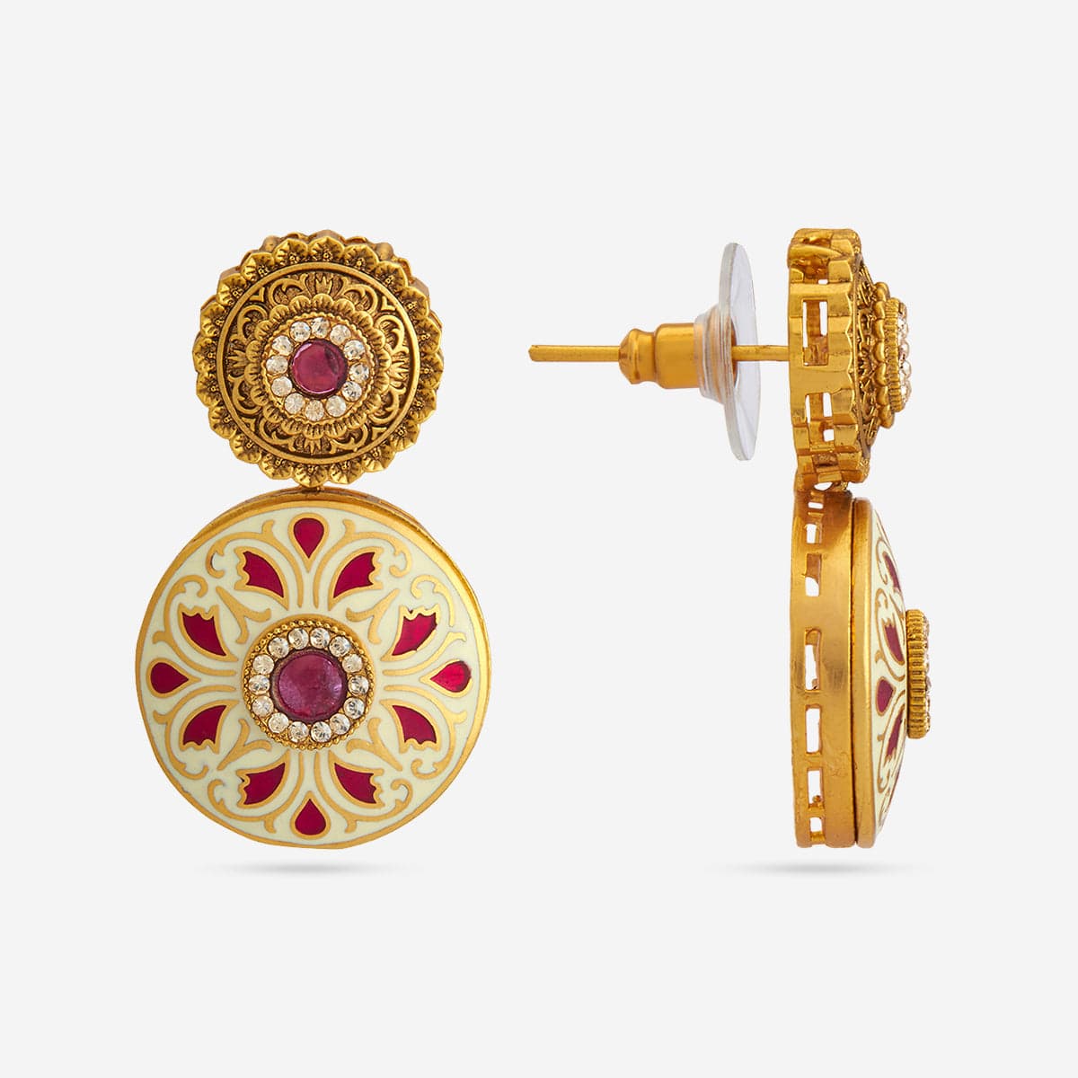 Antique Earring 184950 - Image 5
