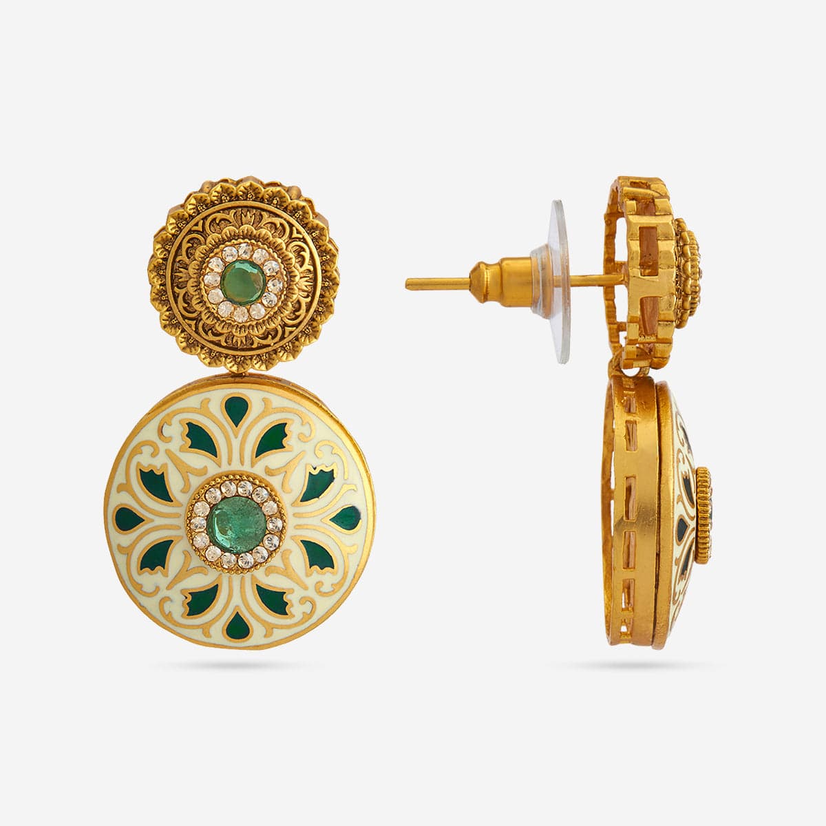 Antique Earring 184950 - Image 8