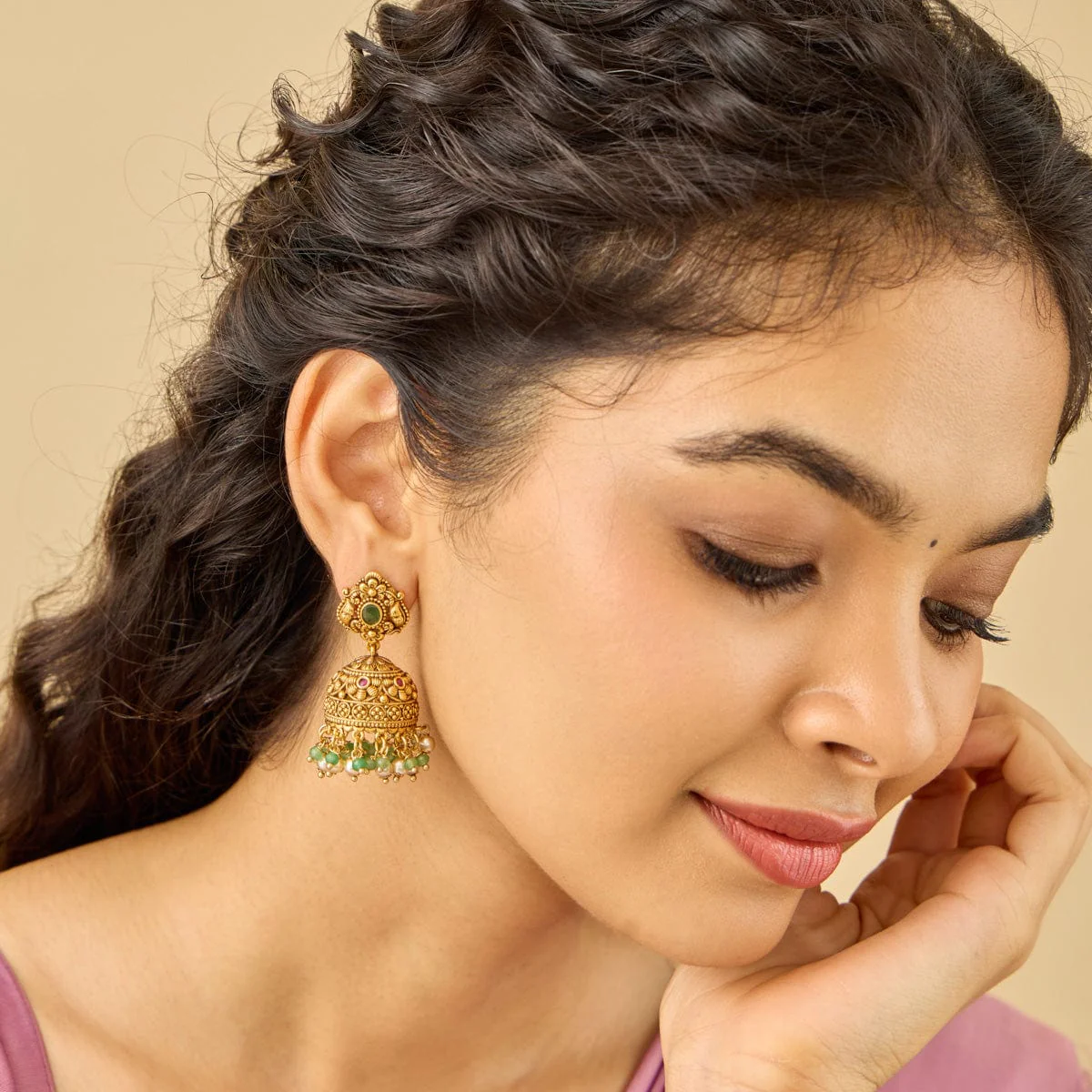 Antique Earring 185184 - Image 3