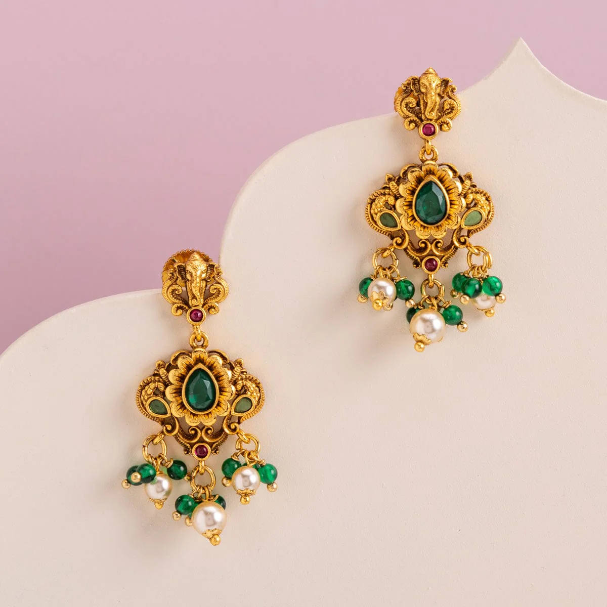 Antique Earring 185204 - Image 2