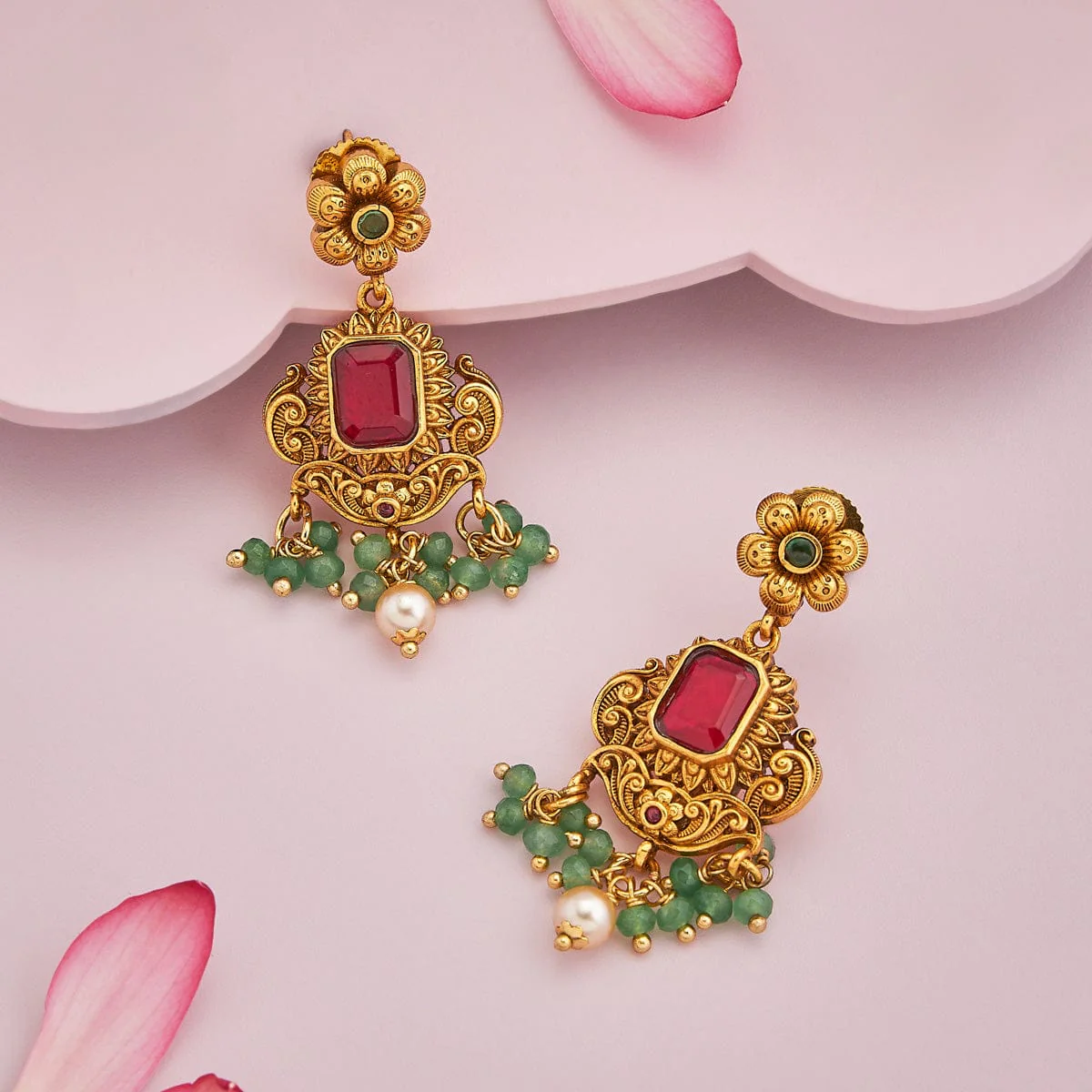 Antique Earring 185206 - Image 2