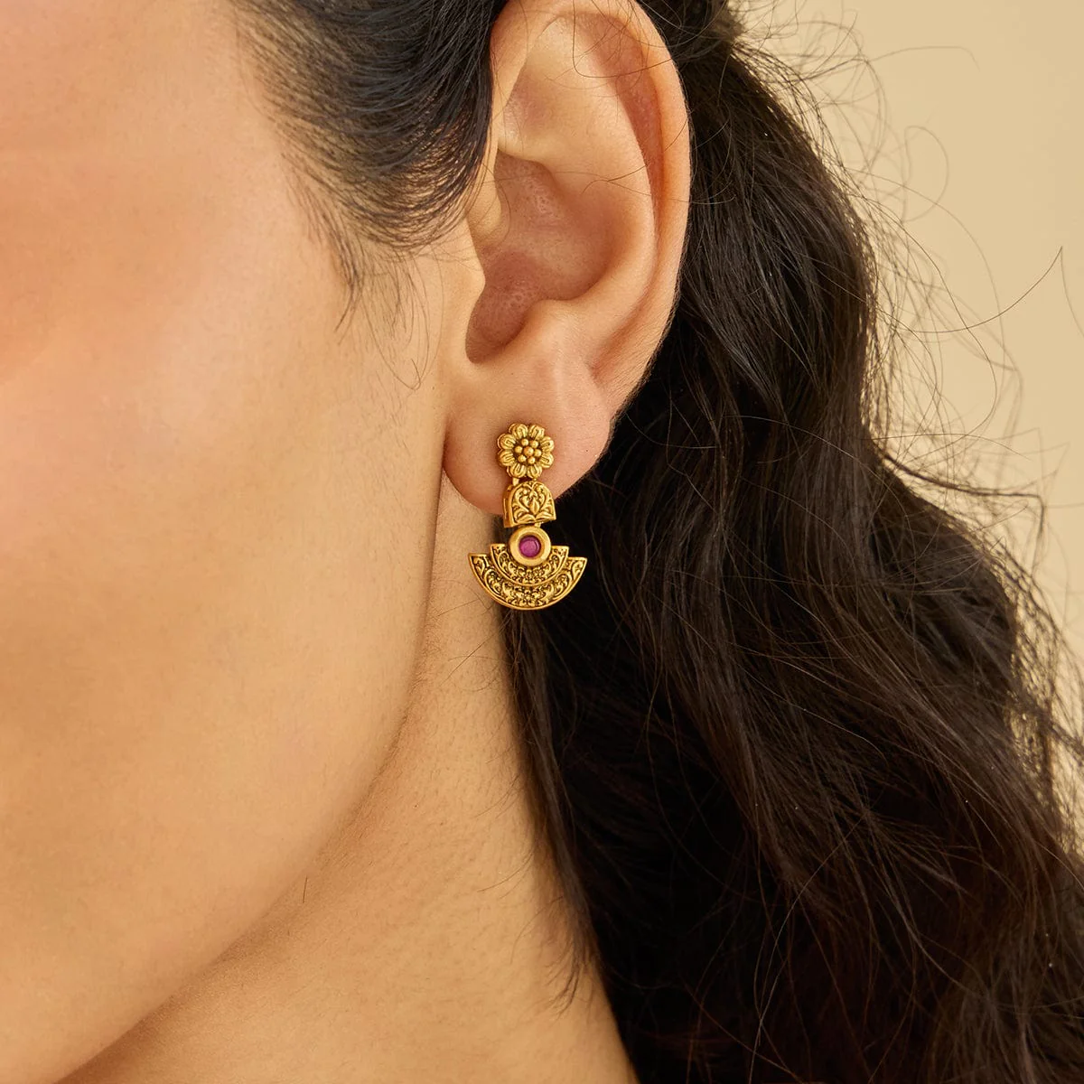 Antique Earring 185355 - Image 3