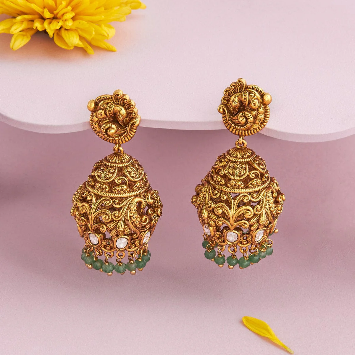 Antique Earring 188651 - Image 2