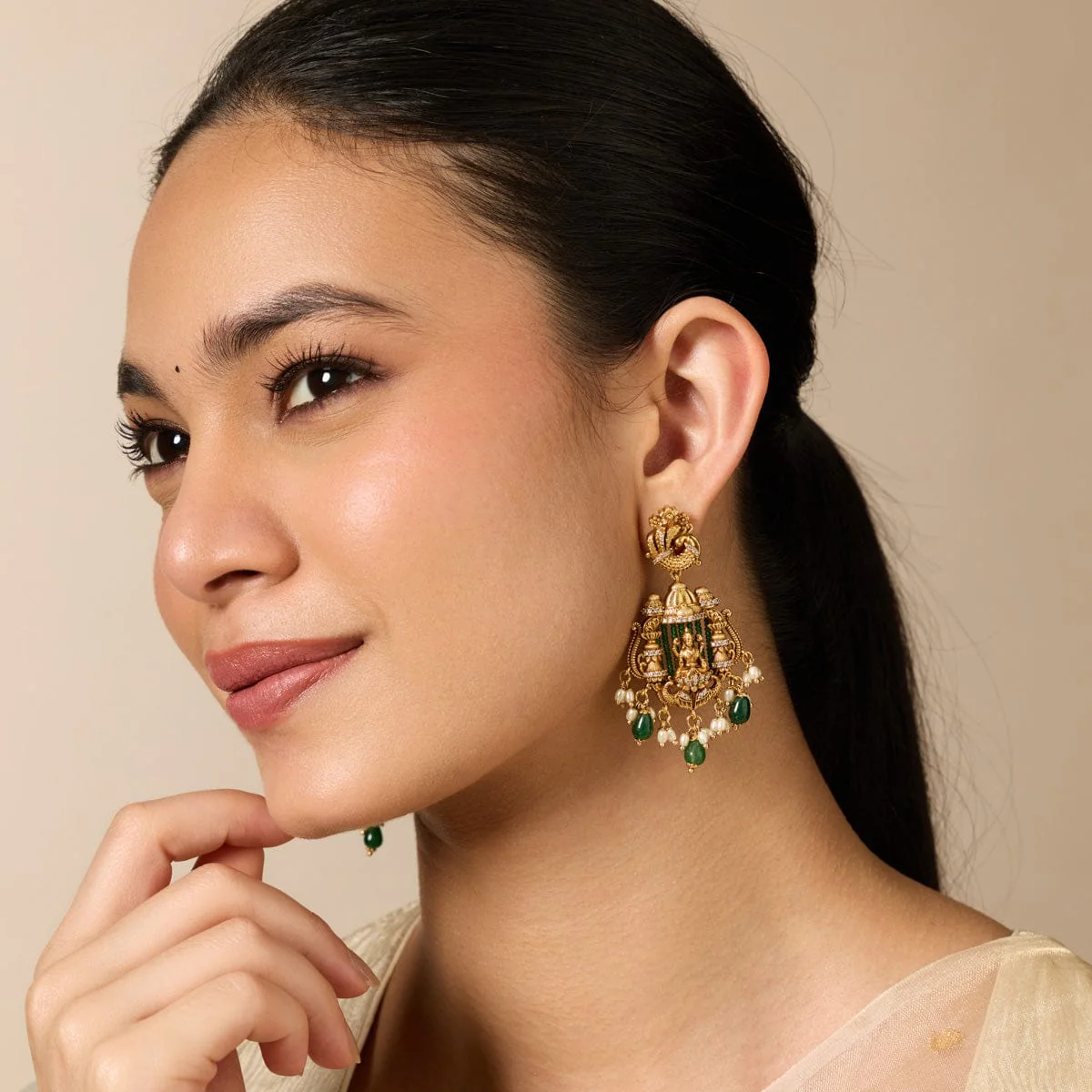 Antique Earring 188673 - Image 3