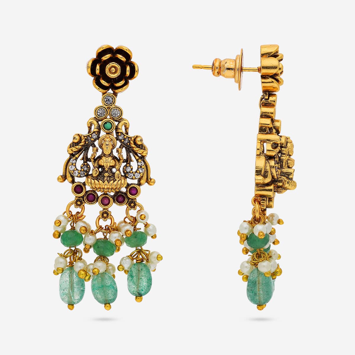 Antique Earring 188812 - Image 4