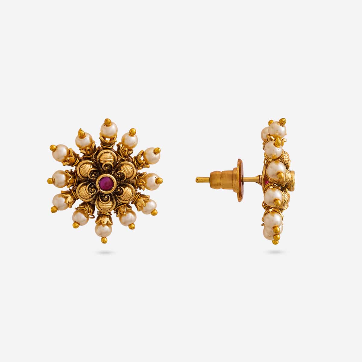 Antique Earring 188904 - Image 7