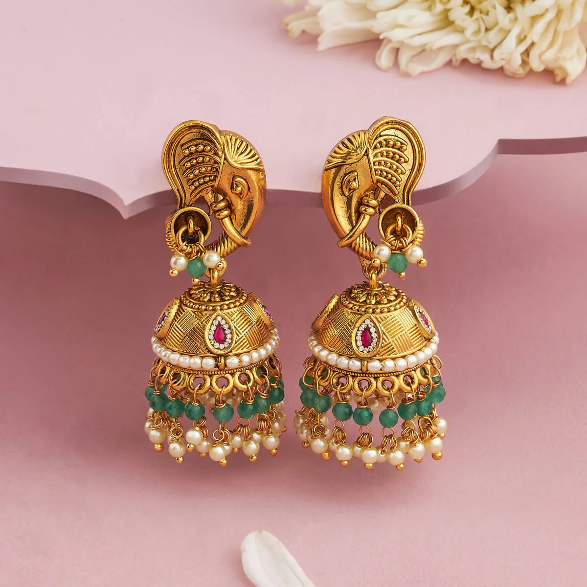 Antique Earring 188964 - Image 2