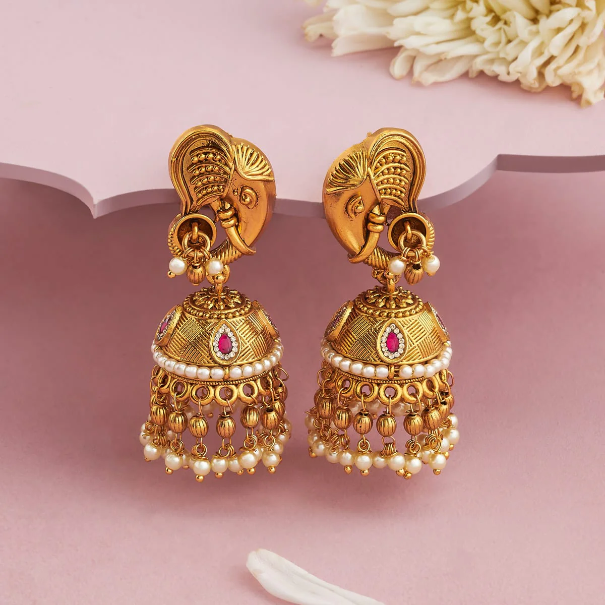Antique Earring 188964 - Image 5