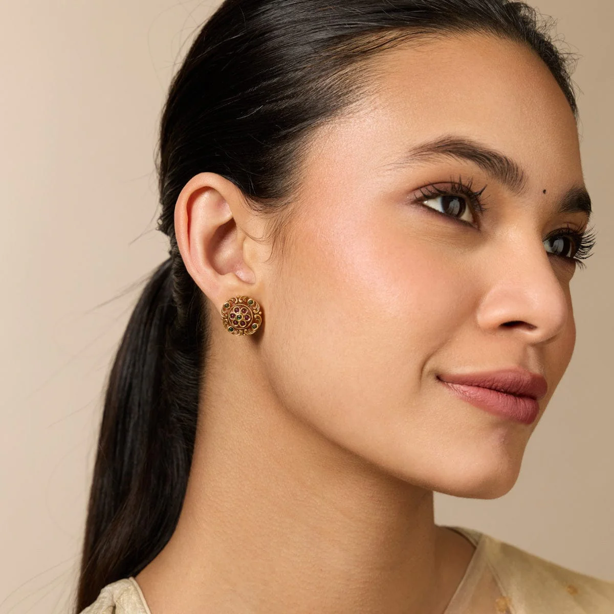 Antique Earring 190261 - Image 3