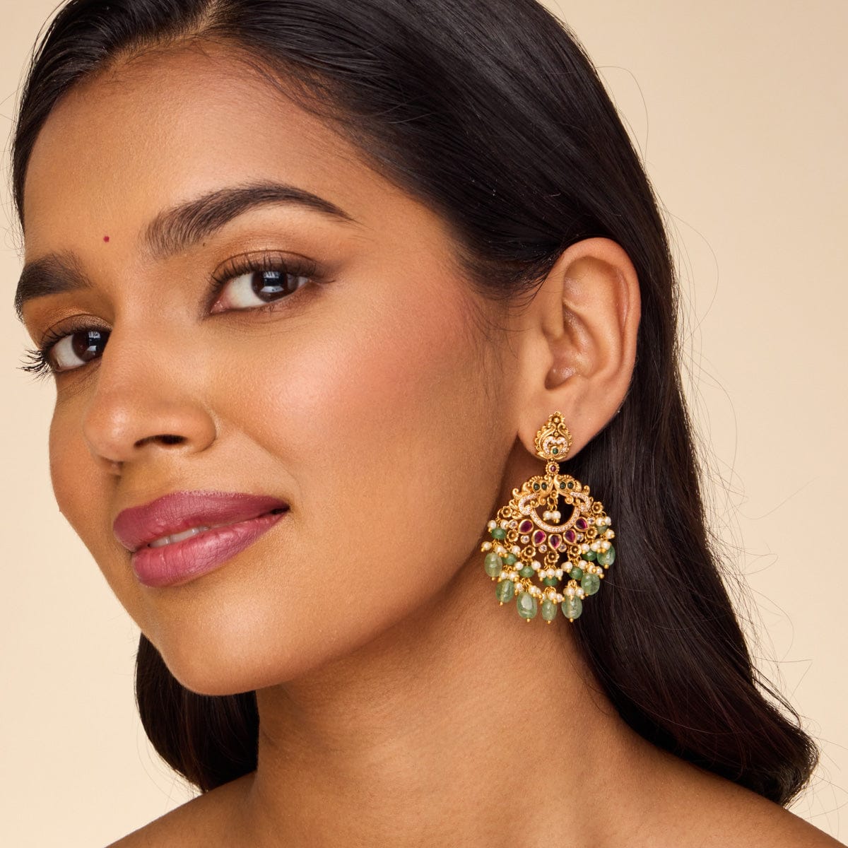 Antique Earring 190344 - Image 3