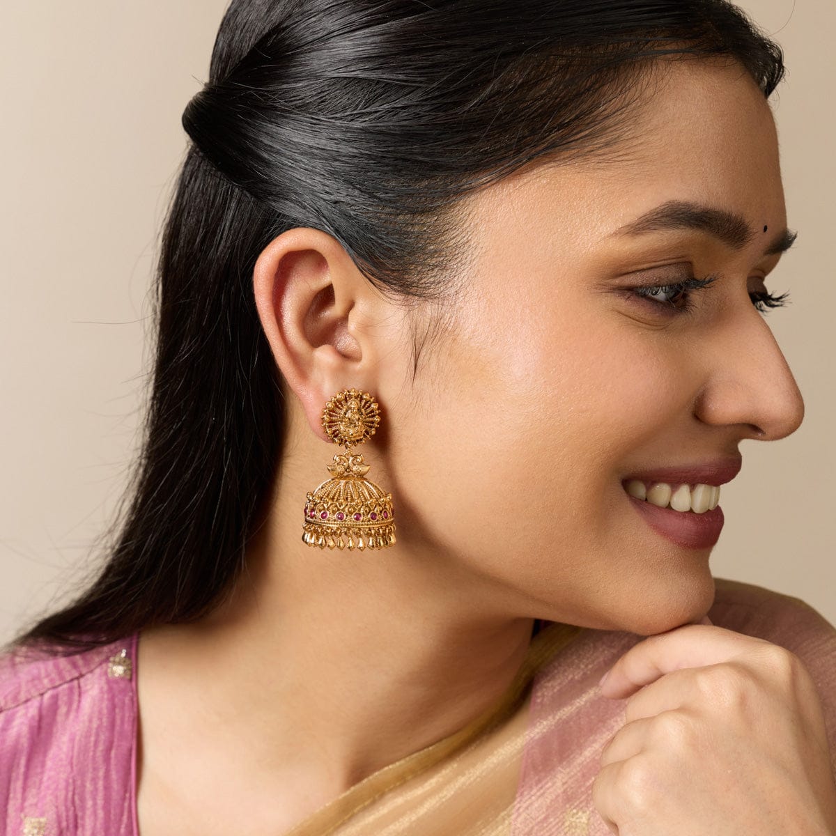 Antique Earring 190473 - Image 3